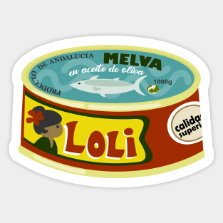 A Can Of Tuna Sticker